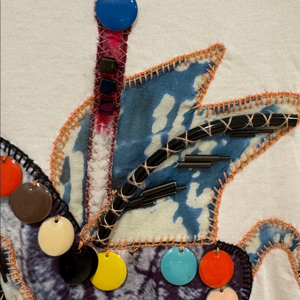 PRADA EMBELLISHED T-SHIRT size small - Picture 4 of 13